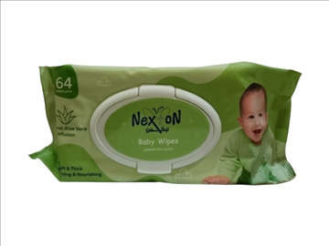 Picture of Nexton Baby Wipes 64pcs ALoe Vera